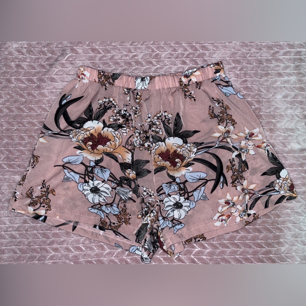 SHEIN floral shorts